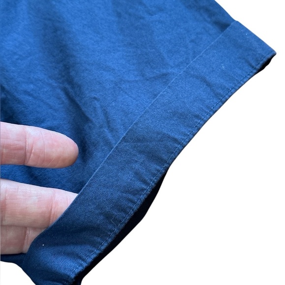 Men's Blue Colorblock Shirt - Picture 4 of 5